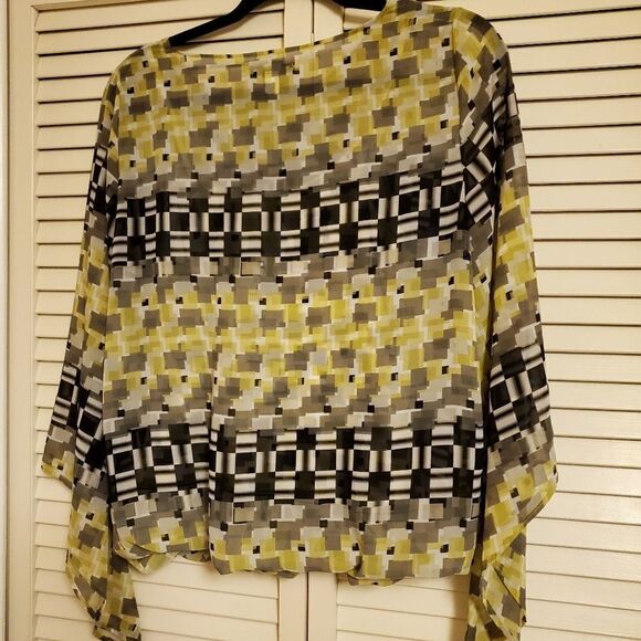 2 piece Alfani blouse with tiny black sequins - Picture 6 of 9